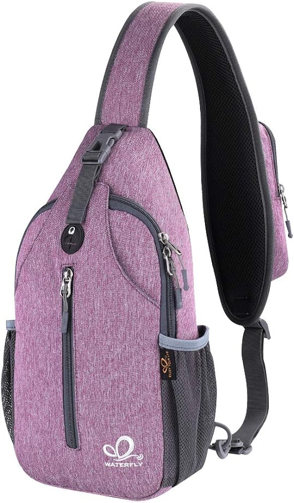 S&Z Crossbody Sling Backpack Sling Bag Travel Hiking Chest Bag Daypack - Saiyora&Zubaid